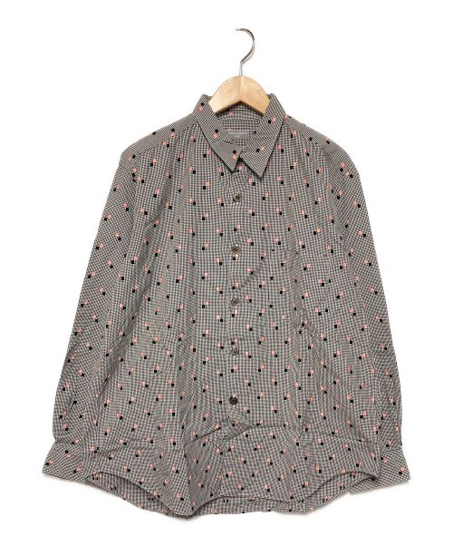 COMME des GARCONS HOMME（コムデギャルソン オム）COMME des GARCONS HOMME (コムデギャルソン オム) L/Sギンガムチェックシャツ グレー サイズ:表記なしの古着・服飾アイテム