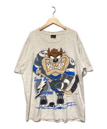 CHANGES（チェンジズ）の古着「90's タズマニアン・デビルプリントTシャツ」｜ホワイト