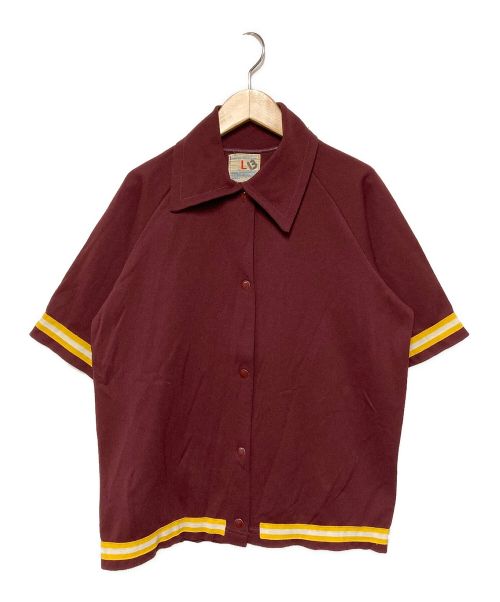 Champion（チャンピオン）Champion (チャンピオン) 70's 半袖ジャージトップ レッド サイズ:Lの古着・服飾アイテム