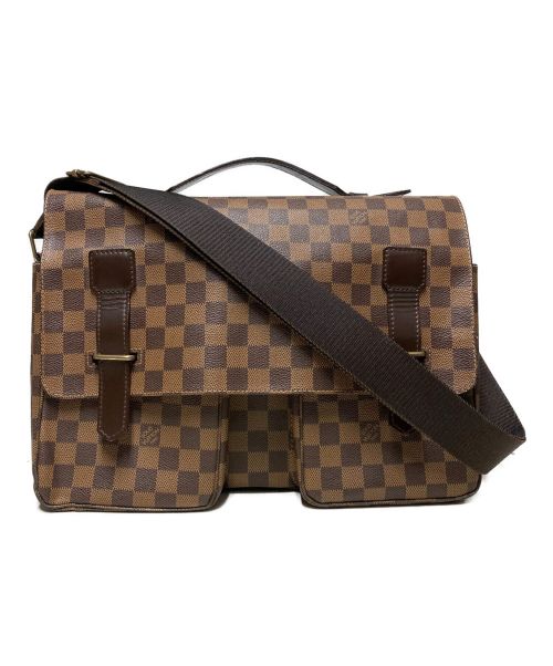 LOUIS VUITTON（ルイ ヴィトン）LOUIS VUITTON (ルイ ヴィトン) ダミエ ブロードウェイ ショルダーバッグ ブラウンの古着・服飾アイテム