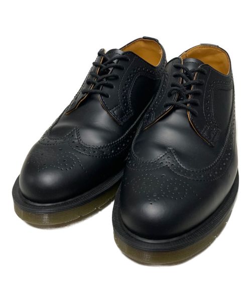 Dr.Martens（ドクターマーチン）Dr.Martens (ドクターマーチン) ウィングチップシューズ ブラック サイズ:US9 Mの古着・服飾アイテム