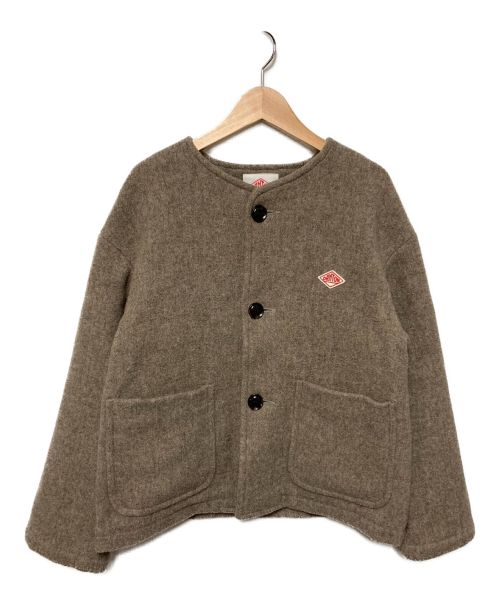 DANTON（ダントン）DANTON (ダントン) 22AW ウールモッサノーカラージャケット グレー サイズ:36の古着・服飾アイテム