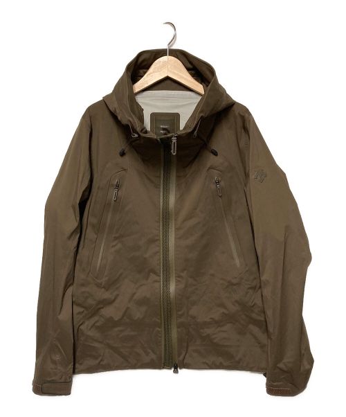 DESCENTE ALLTERRAIN（デザイント オルテライン）DESCENTE ALLTERRAIN (デザイント オルテライン) HARD SHELL JACKET CREAS ブラウン サイズ:Ｍの古着・服飾アイテム