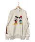 Champion REVERSE WEAVE（チャンピオンリバースウィーブ）の古着「Disney100 Collection Crewneck Sweat」｜グレー