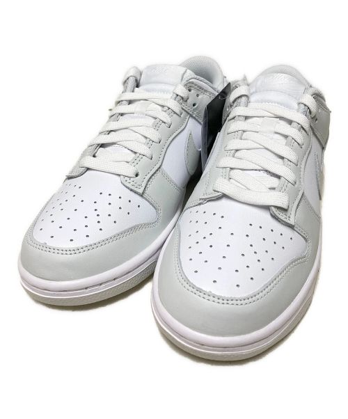 NIKE（ナイキ）NIKE (ナイキ) WMNS DUNK LOW ホワイト サイズ:US7.5 未使用品の古着・服飾アイテム