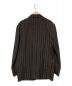 COMME des GARCONS HOMME (コムデギャルソン オム) ストライプ3Bテーラードジャケット ブラウン サイズ:Ｍ：10800円