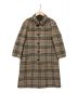 Burberry's（バーバリーズ）の古着「リバーシブルノヴァチェックウールステンカラーコート」｜グレー