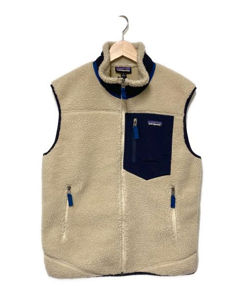 Patagonia（パタゴニア）Patagonia (パタゴニア) CLASSIC RETRO-X VEST アイボリー サイズ:Ｍの古着・服飾アイテム