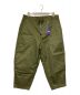 THE NORTHFACE PURPLELABEL（ザ・ノースフェイス パープルレーベル）の古着「Stretch Twil Wide Cropped Pants」｜カーキ