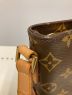 中古・古着 LOUIS VUITTON (ルイ ヴィトン) モノグラム トロターショルダーバッグ ブラウン：70000円