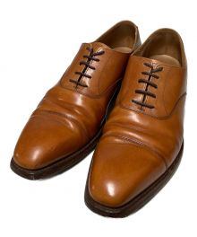 Crockett & Jones（クロケット＆ジョーンズ）の古着「HALLAM ストレートチップシューズ」｜ブラウン