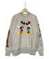 Champion REVERSE WEAVE（チャンピオンリバースウィーブ）の古着「Disney100 Collection Crewneck Sweat」｜グレー