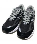 NEW BALANCEニューバランス）の古着「M990BK6 BLACK」｜ブラック×グレー