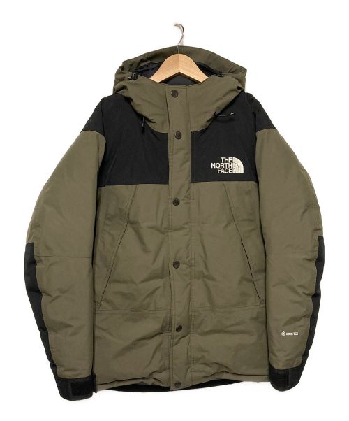 THE NORTH FACE（ザ ノース フェイス）THE NORTH FACE (ザ ノース フェイス) マウンテンダウンジャケット カーキ×ブラック サイズ:Ｍの古着・服飾アイテム