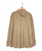 AURALEEオーラリー）の古着「20SS SUPER LIGHT WOOL CHECK SHIRTS」｜ピンク×グリーン