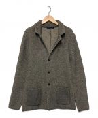 LARDINIラルディーニ）の古着「Solaro Knit Jacket」｜グレー