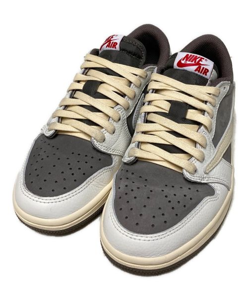 NIKE（ナイキ）NIKE (ナイキ) Travis Scott (トラヴィス スコット) AIR JORDAN 1 LOW OG SP ホワイト×グレー サイズ:US5の古着・服飾アイテム