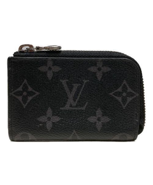 LOUIS VUITTON（ルイ ヴィトン）LOUIS VUITTON (ルイ ヴィトン) モノグラム・エクリプス ポルトモネ・ジュール ブラックの古着・服飾アイテム