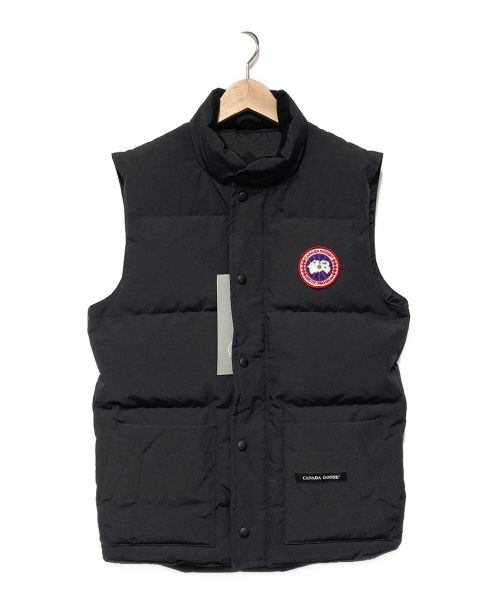 CANADA GOOSE（カナダグース）CANADA GOOSE (カナダグース) FREESTYLE CREW VEST ブラック サイズ:XS 未使用品の古着・服飾アイテム