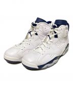 NIKEナイキ）の古着「AIR JORDAN 6 RETRO」｜ホワイト×ネイビー