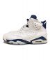 NIKE (ナイキ) AIR JORDAN 6 RETRO ホワイト×ネイビー サイズ:US9.5：13000円