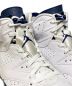 中古・古着 NIKE (ナイキ) AIR JORDAN 6 RETRO ホワイト×ネイビー サイズ:US9.5：13000円