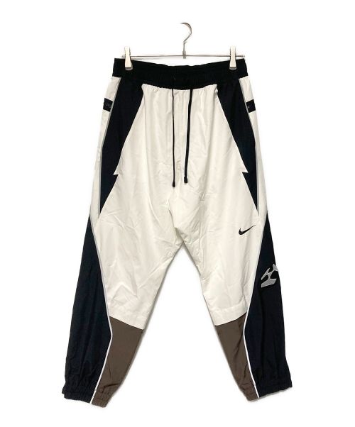 NIKE（ナイキ）NIKE (ナイキ) 21AW WOVEN PANTS ホワイト×ブラック サイズ:Ｓの古着・服飾アイテム