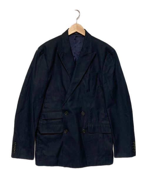 HACKETT（ハケット）HACKETT (ハケット) ダブルジャケット ネイビー サイズ:40Rの古着・服飾アイテム