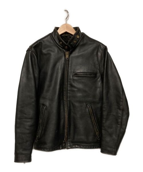 shott（ショット）shott (ショット) ライナー付きシングルライダースジャケット ブラック サイズ:36の古着・服飾アイテム