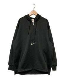 NIKE（ナイキ）の古着「センタースウォッシュハーフジップパーカー」｜ブラック