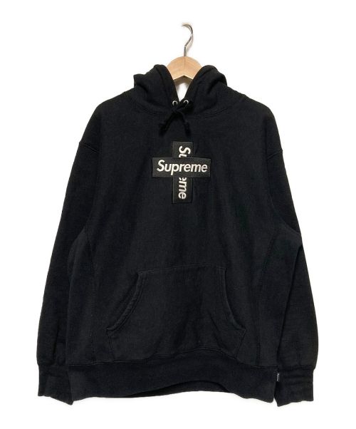 SUPREME（シュプリーム）SUPREME (シュプリーム) 20AW Cross Box Logo Hooded Sweatshirt ブラック サイズ:Ｓの古着・服飾アイテム