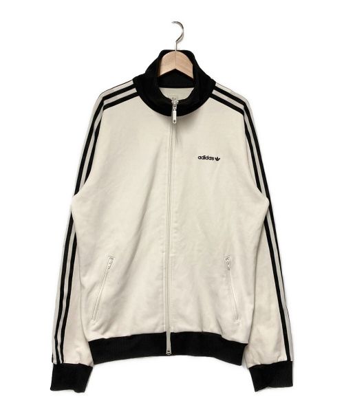 adidas（アディダス）adidas (アディダス) 00's スリーライントラックジャケット ホワイト×ブラック サイズ:Mの古着・服飾アイテム