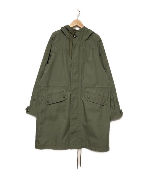 AIGLE（エーグル）AIGLE (エーグル) SQUOVAL (スクオーバル) フーデッドコート カーキ サイズ:Lの古着・服飾アイテム