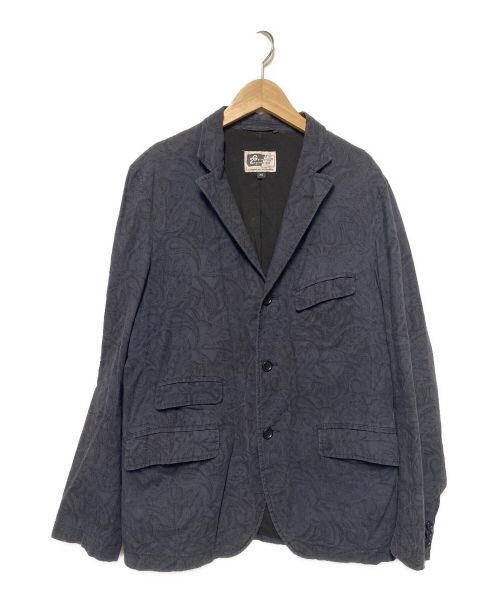 Engineered Garments（エンジニアド ガーメンツ）Engineered Garments (エンジニアド ガーメンツ) ペイズリー柄3Bテーラードジャケット ネイビー サイズ:Mの古着・服飾アイテム