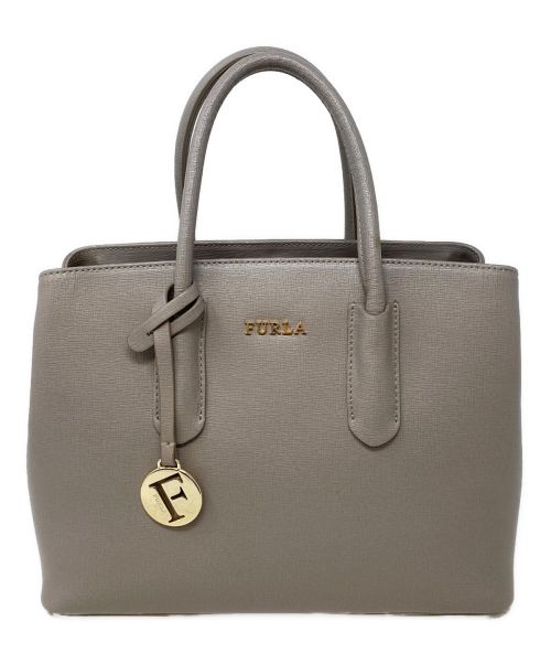 FURLA（フルラ）FURLA (フルラ) ハンドバッグ グレーの古着・服飾アイテム