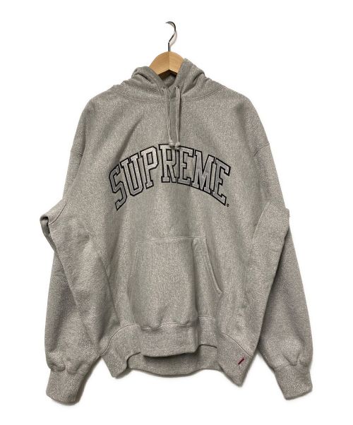 SUPREME（シュプリーム）SUPREME (シュプリーム) 23SS Glitter Arc Hooded Sweatshirt グレー サイズ:Ｍの古着・服飾アイテム