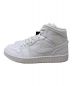 NIKE (ナイキ) AIR JORDAN 1 MID ホワイト サイズ:US9 未使用品：15000円