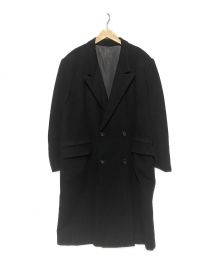 Y's for men（ワイズフォーメン）の古着「カシミヤコート」｜ブラック