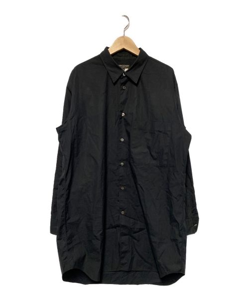 COMME des GARCONS HOMME PLUS（コムデギャルソンオムプリュス）COMME des GARCONS HOMME PLUS (コムデギャルソンオムプリュス) 長袖シャツ ブラック サイズ:Lの古着・服飾アイテム