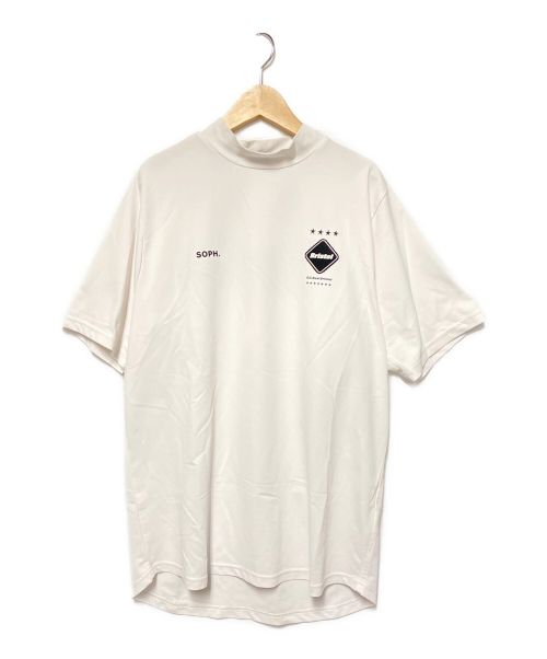 F.C.R.B.（エフシーアールビー）F.C.R.B. (エフシーアールビー) S/S TEAM MOCK NECK TOP ホワイト サイズ:Lの古着・服飾アイテム