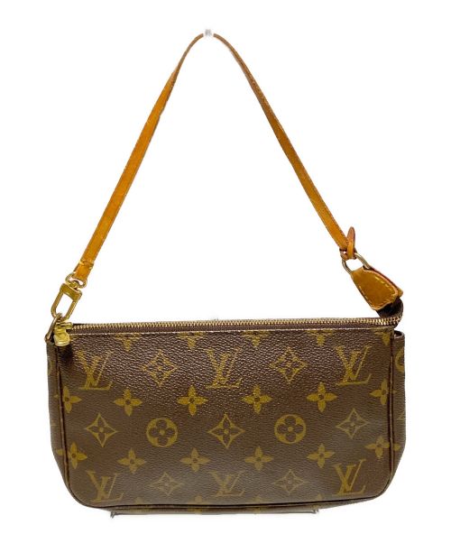 LOUIS VUITTON（ルイ ヴィトン）LOUIS VUITTON (ルイ ヴィトン) ポーチ ブラウンの古着・服飾アイテム