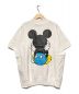 Champion (チャンピオン) BEAMS GOLF (ビームスゴルフ) DISNEY (ディズニー) モックネックミッキープリントTシャツ ホワイト サイズ:M：11000円