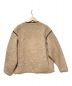 THE NORTHFACE PURPLELABEL (ザ・ノースフェイス パープルレーベル) Wool Boa Fleece Field Cardigan ベージュ×カーキグリーン サイズ:XS：28000円