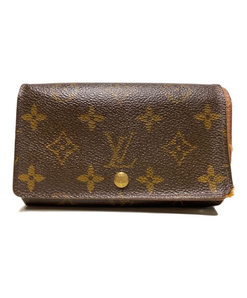 LOUIS VUITTON（ルイ ヴィトン）LOUIS VUITTON (ルイ ヴィトン) ポルトモネ・ビエ・トレゾール ブラウンの古着・服飾アイテム