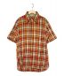 PENDLETON（ペンドルトン）の古着「70’s 半袖チェックシャツ」｜レッド×ブラウン