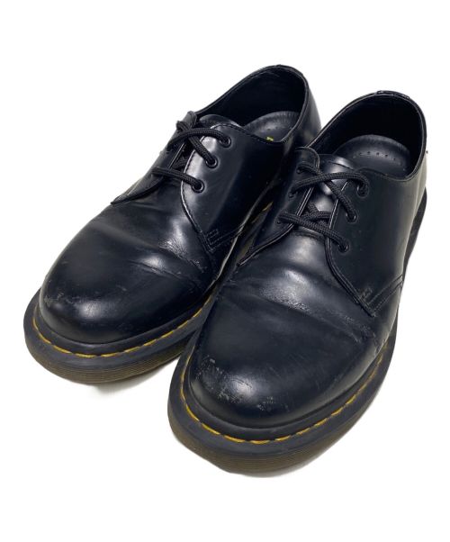 Dr.Martens（ドクターマーチン）Dr.Martens (ドクターマーチン) 3ホールレザーシューズ ブラック サイズ:UK6の古着・服飾アイテム