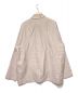 AURALEE (オーラリー) SILK LINEN DOBBY SHIRTS JACKET ライトパープル サイズ:3：20000円