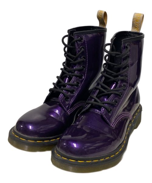 Dr.Martens（ドクターマーチン）Dr.Martens (ドクターマーチン) 8ホールブーツ パープル サイズ:UK6の古着・服飾アイテム