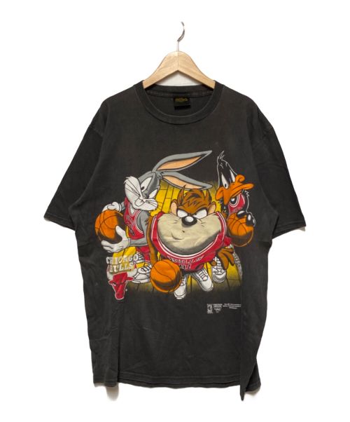 CHANGES（チェンジズ）CHANGES (チェンジズ) 00's ルーニー・テューンズプリントTシャツ ブラック サイズ:XLの古着・服飾アイテム