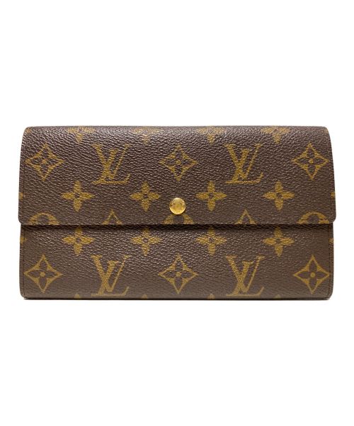 LOUIS VUITTON（ルイ ヴィトン）LOUIS VUITTON (ルイ ヴィトン) ポルトフォイユ・サラ ブラウンの古着・服飾アイテム